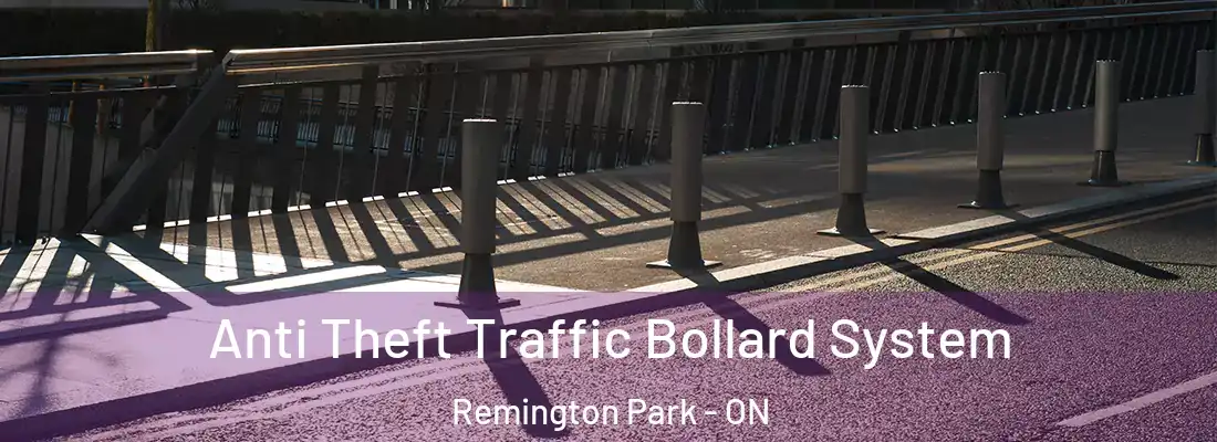  Anti Theft Traffic Bollard System Remington Park - ON