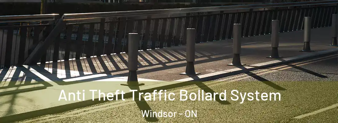  Anti Theft Traffic Bollard System Windsor - ON
