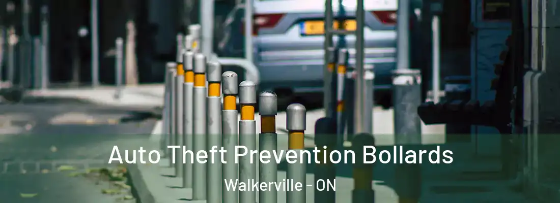  Auto Theft Prevention Bollards Walkerville - ON