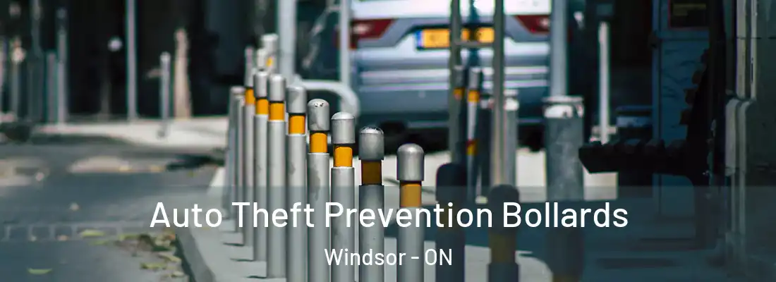  Auto Theft Prevention Bollards Windsor - ON