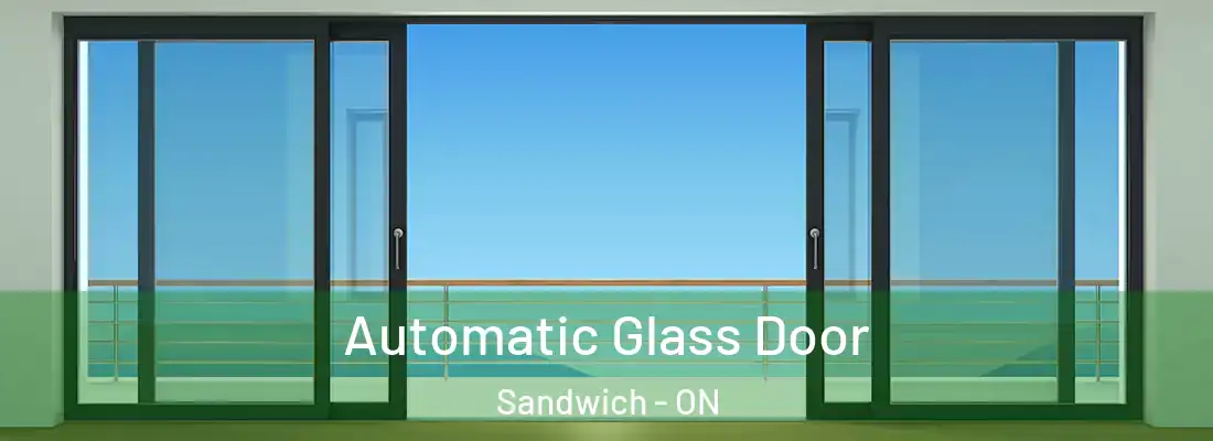  Automatic Glass Door Sandwich - ON