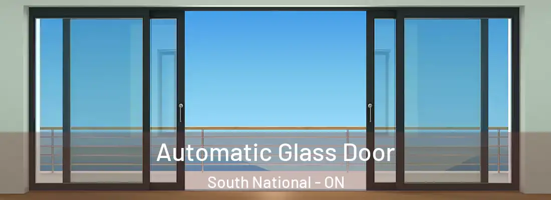  Automatic Glass Door South National - ON