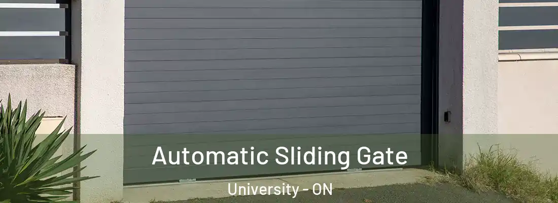  Automatic Sliding Gate University - ON