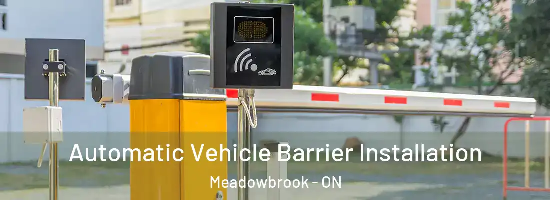  Automatic Vehicle Barrier Installation Meadowbrook - ON