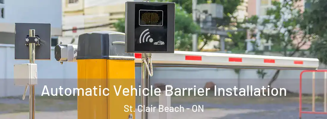  Automatic Vehicle Barrier Installation St. Clair Beach - ON