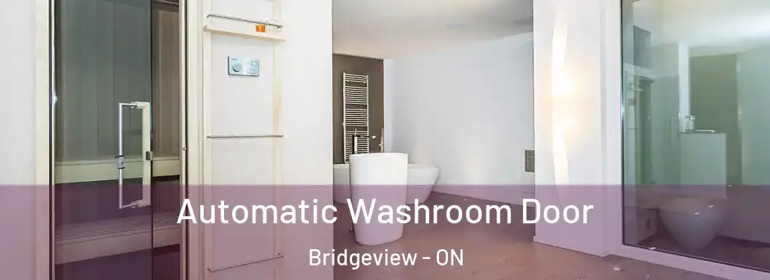  Automatic Washroom Door Bridgeview - ON