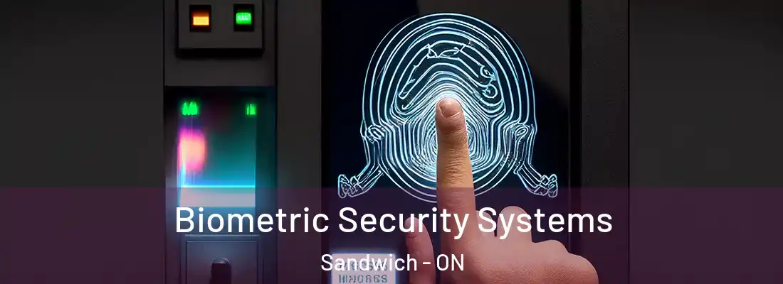 Biometric Security Systems Sandwich - ON