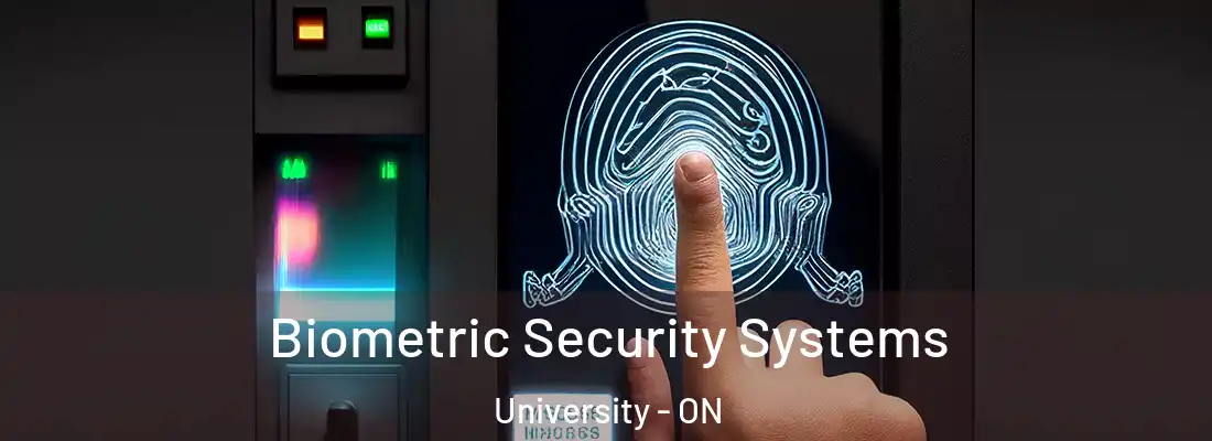  Biometric Security Systems University - ON