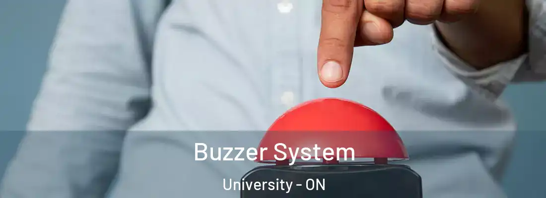  Buzzer System University - ON