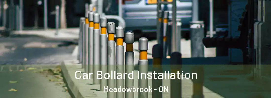  Car Bollard Installation Meadowbrook - ON