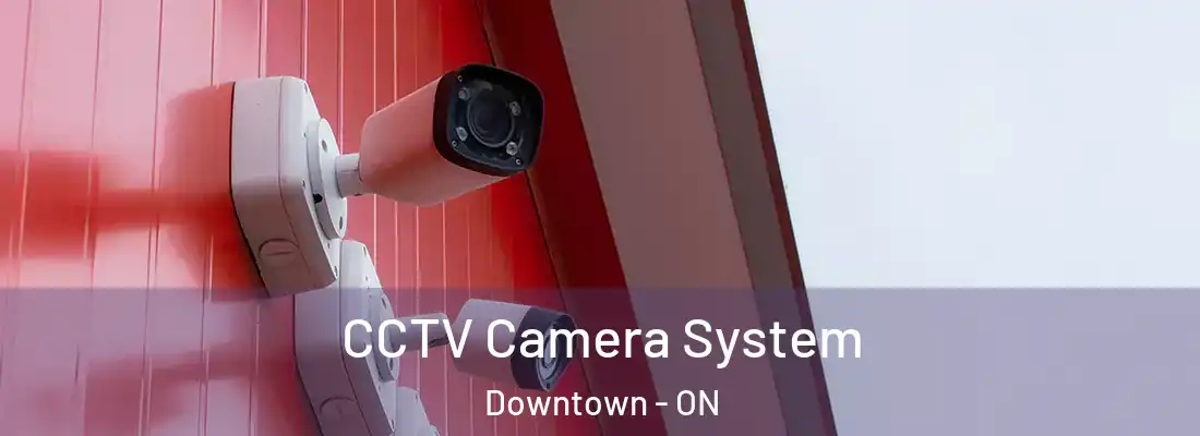  CCTV Camera System Downtown - ON