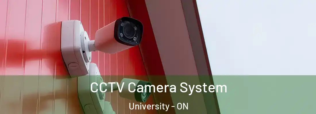  CCTV Camera System University - ON