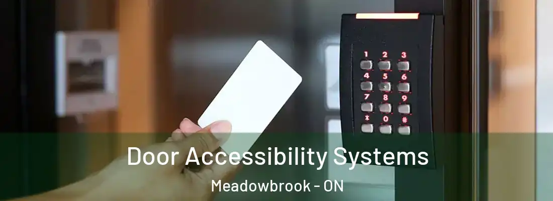  Door Accessibility Systems Meadowbrook - ON
