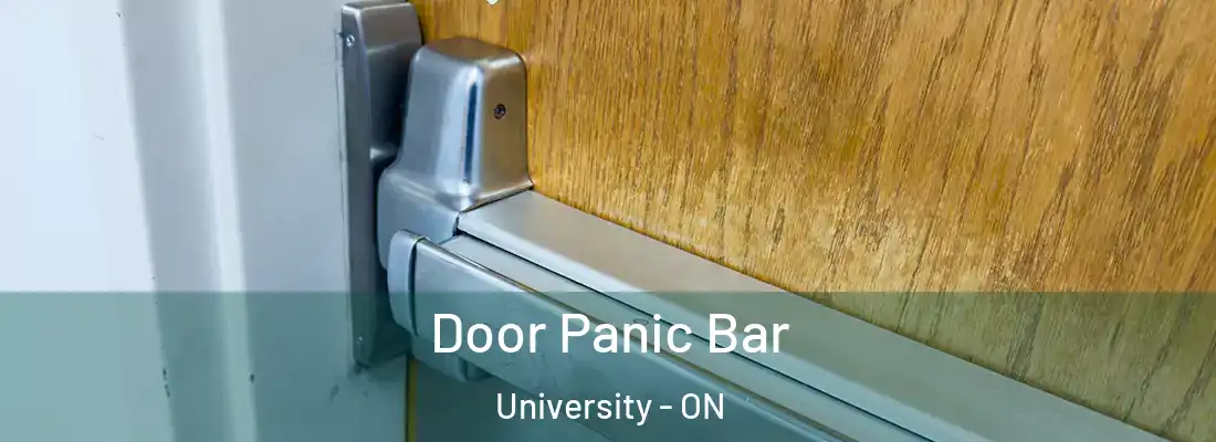  Door Panic Bar University - ON