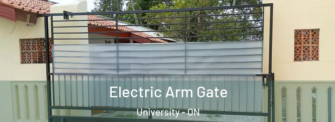  Electric Arm Gate University - ON
