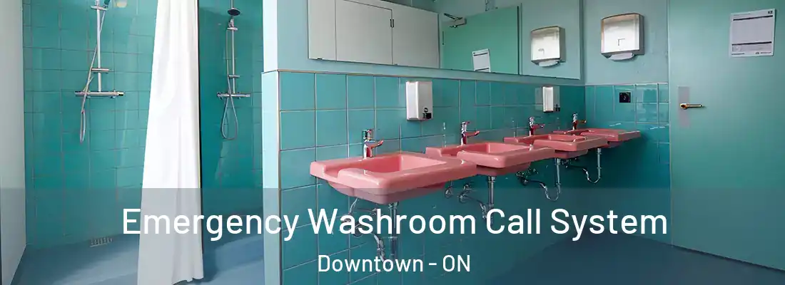 Emergency Washroom Call System Downtown - ON