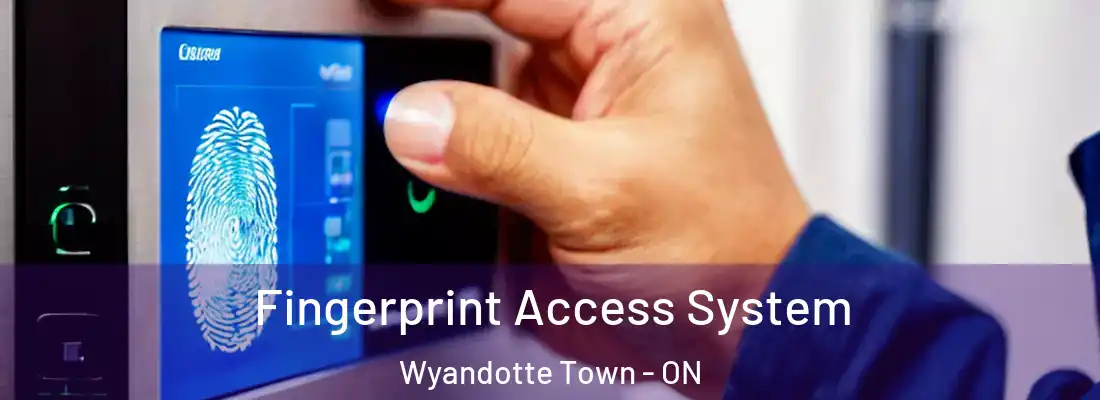 Fingerprint Access System Wyandotte Town - ON