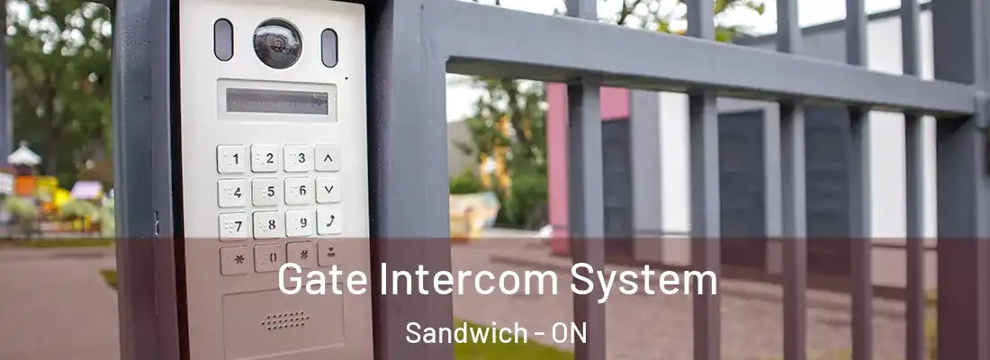  Gate Intercom System Sandwich - ON
