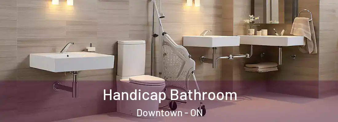  Handicap Bathroom Downtown - ON