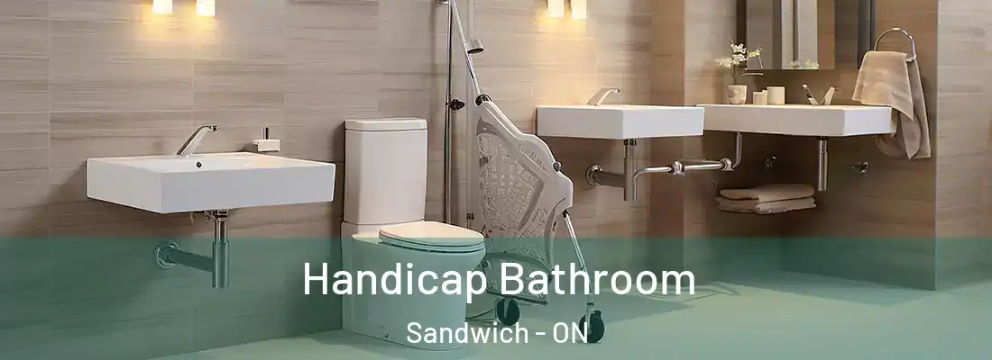  Handicap Bathroom Sandwich - ON
