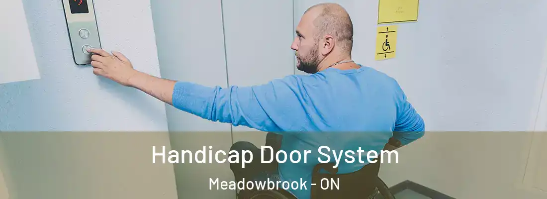  Handicap Door System Meadowbrook - ON