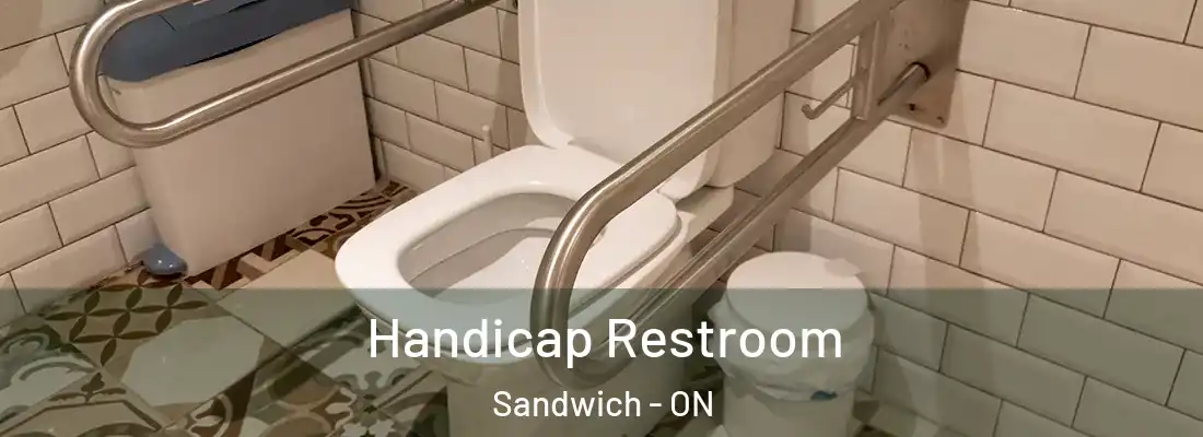  Handicap Restroom Sandwich - ON