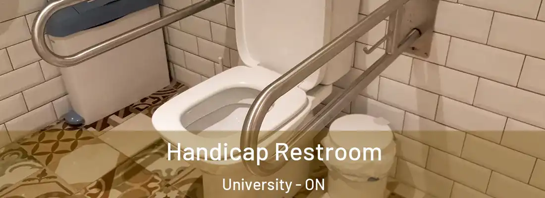  Handicap Restroom University - ON