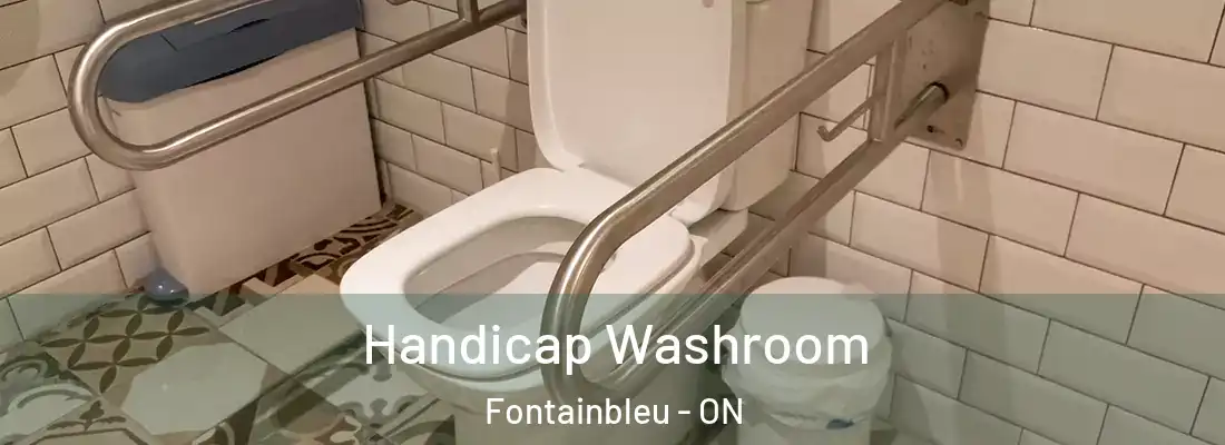  Handicap Washroom Fontainbleu - ON