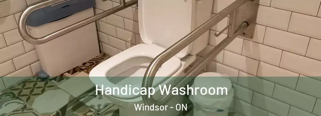  Handicap Washroom Windsor - ON