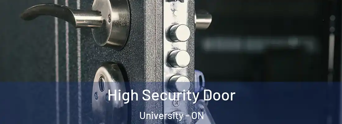  High Security Door University - ON