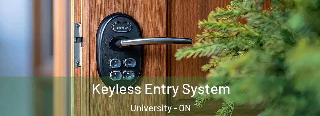  Keyless Entry System University - ON