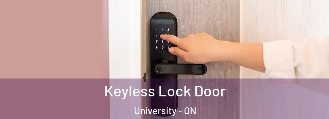  Keyless Lock Door University - ON