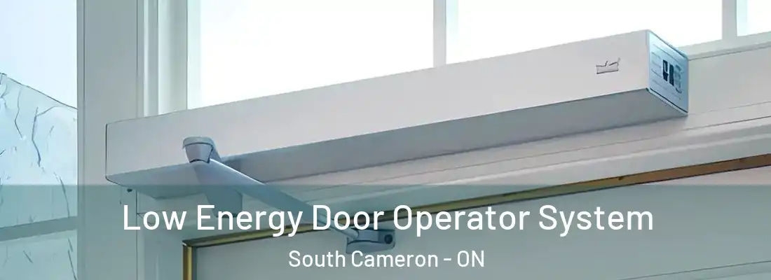  Low Energy Door Operator System South Cameron - ON