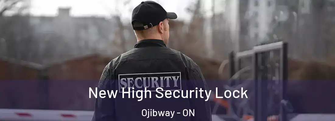  New High Security Lock Ojibway - ON
