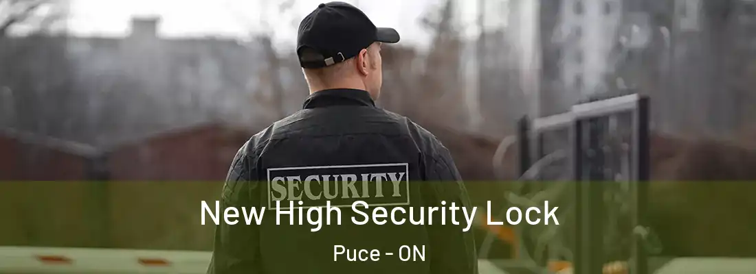  New High Security Lock Puce - ON