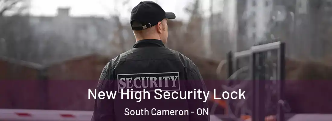  New High Security Lock South Cameron - ON