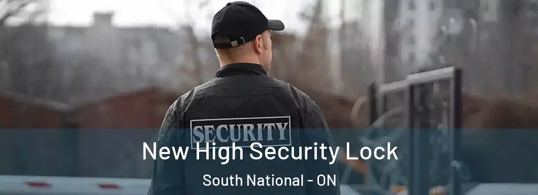  New High Security Lock South National - ON