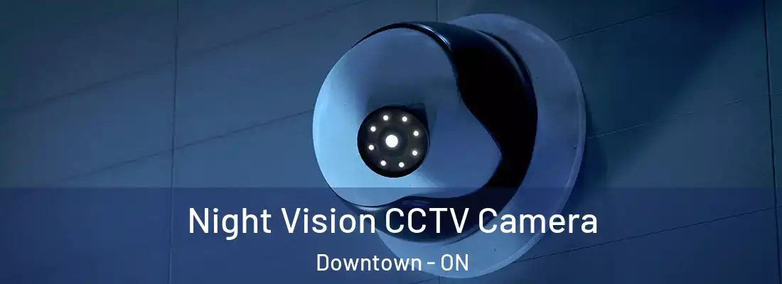  Night Vision CCTV Camera Downtown - ON