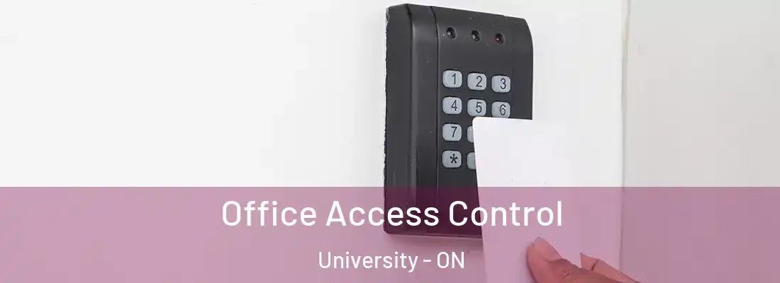  Office Access Control University - ON