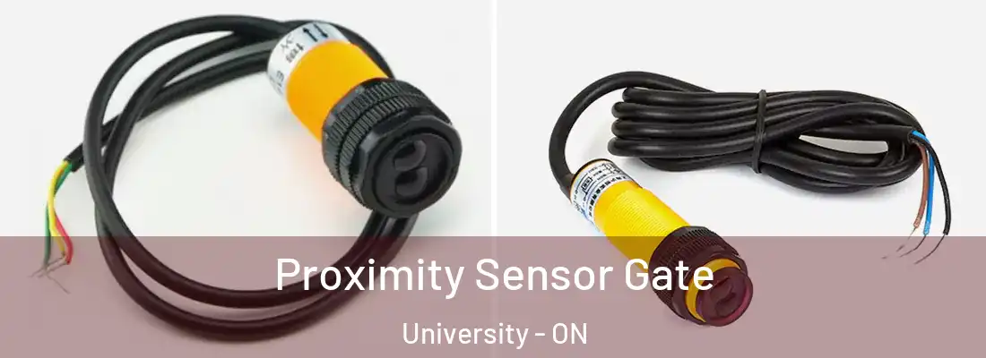  Proximity Sensor Gate University - ON