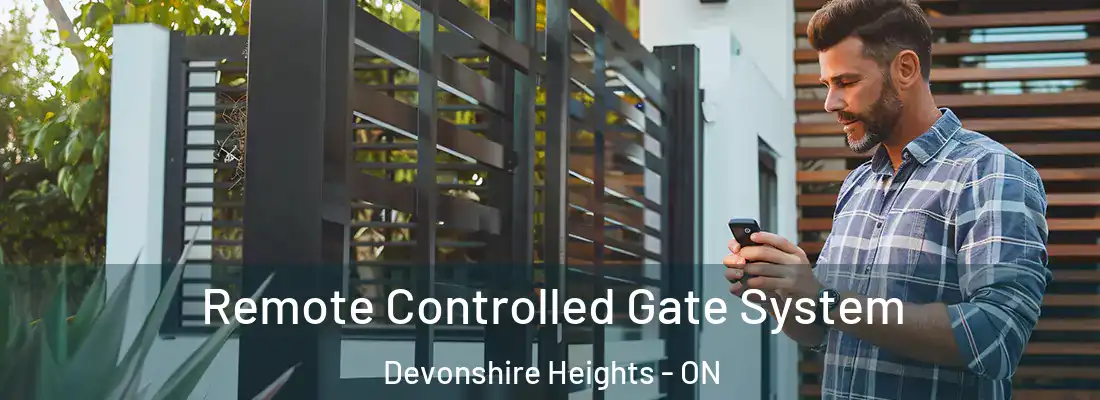  Remote Controlled Gate System Devonshire Heights - ON