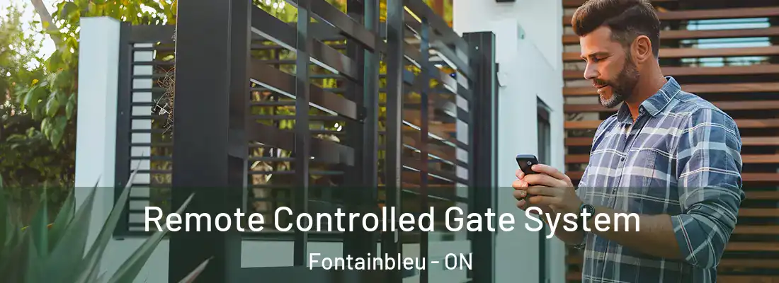  Remote Controlled Gate System Fontainbleu - ON