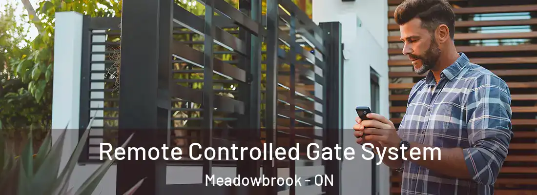  Remote Controlled Gate System Meadowbrook - ON