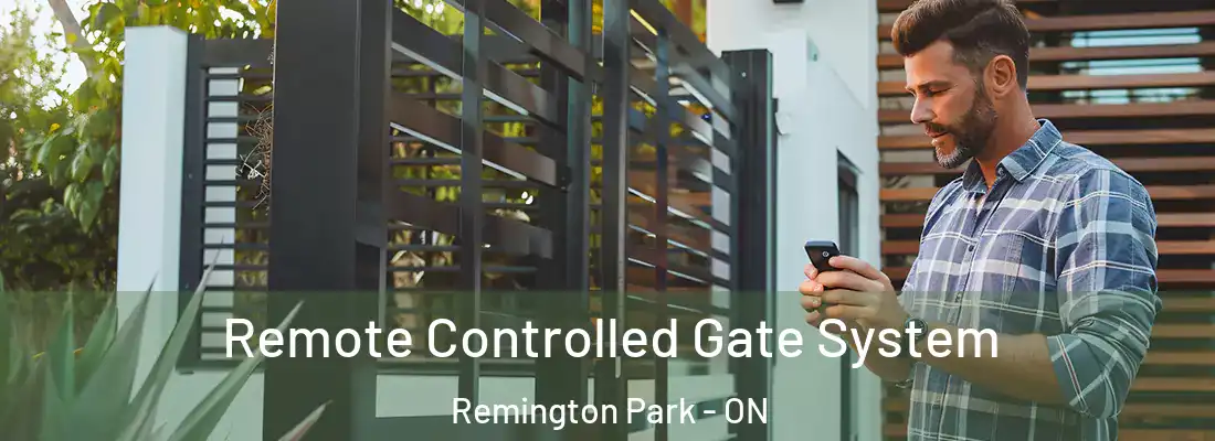  Remote Controlled Gate System Remington Park - ON
