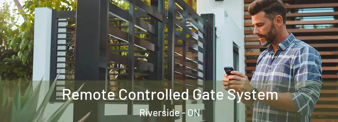 Remote Controlled Gate System Riverside - ON