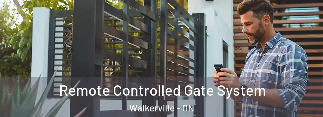  Remote Controlled Gate System Walkerville - ON