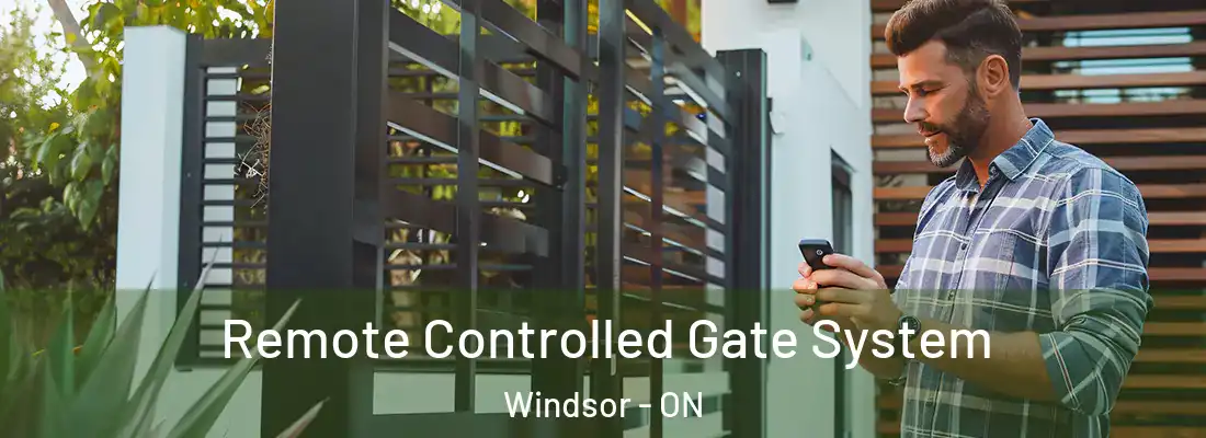  Remote Controlled Gate System Windsor - ON