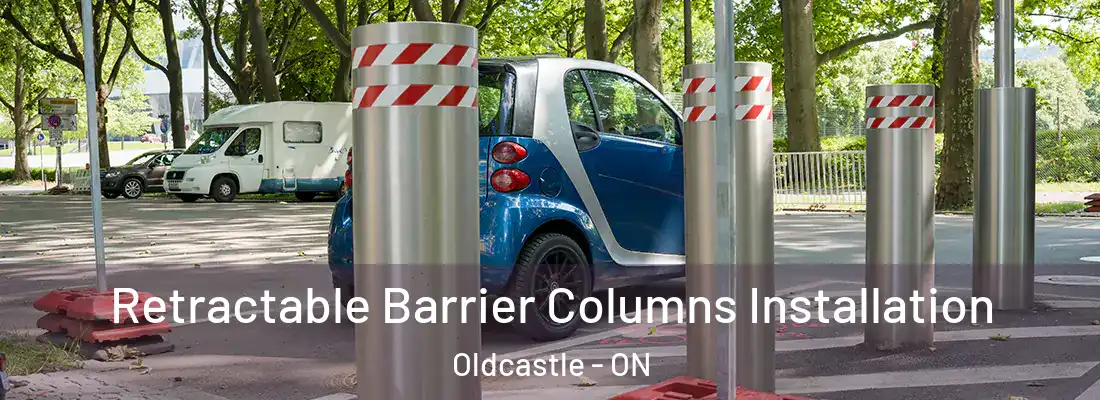  Retractable Barrier Columns Installation Oldcastle - ON