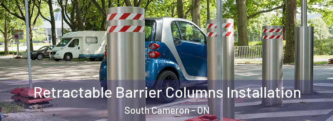  Retractable Barrier Columns Installation South Cameron - ON