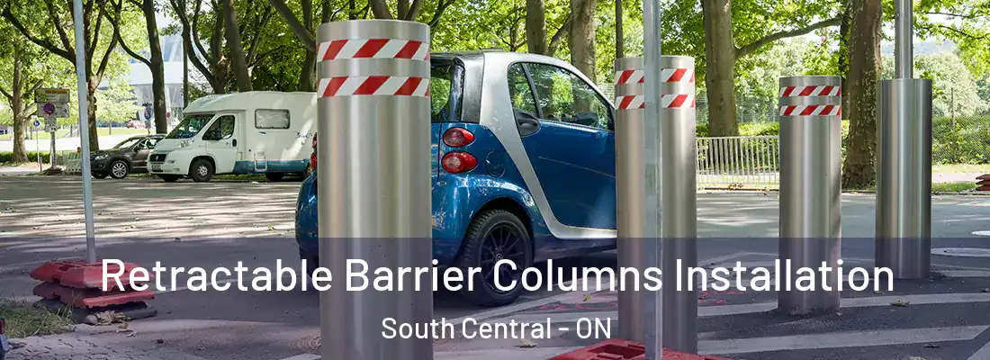  Retractable Barrier Columns Installation South Central - ON